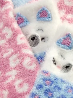 2-Pack Animal Spot Cozy Socks