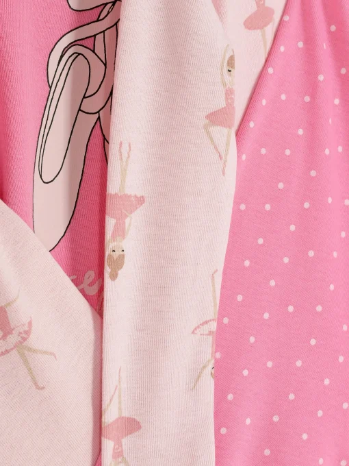 2-Pack Ballerina Graphic Pajamas