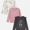 3-Pack Ballet Graphic Long Sleeve T-Shirts