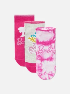 3-Pack Barbie Sneaker Socks
