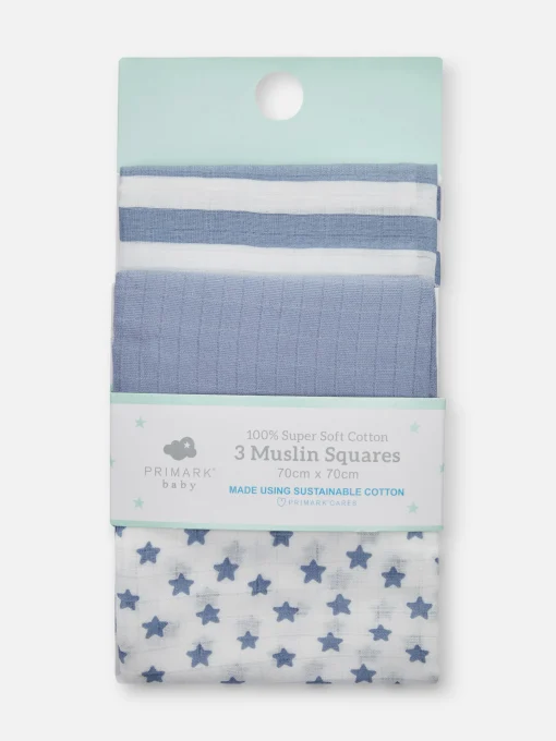 3-Pack Burp Cloths