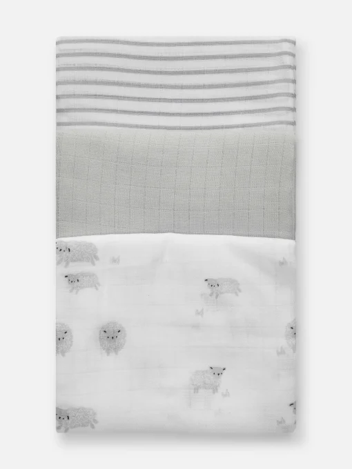 3-Pack Burp Cloths