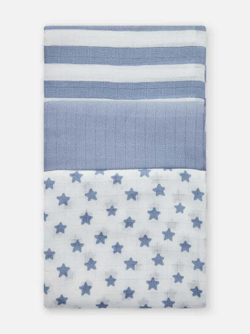 3-Pack Burp Cloths
