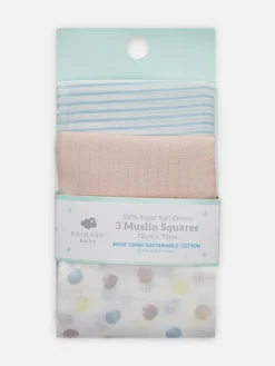 3-Pack Burp Cloths