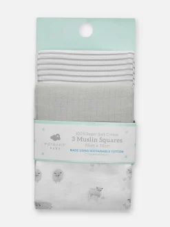 3-Pack Burp Cloths