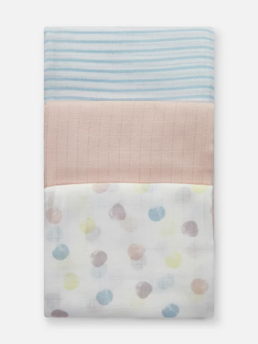 3-Pack Burp Cloths