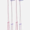 4-Pack Butterfly Braid Snap Hair Clips