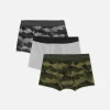 3-Pack Camo Cotton Boxer Briefs