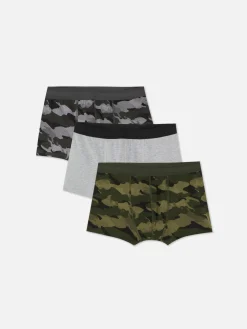 3-Pack Camo Cotton Boxer Briefs