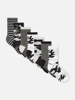 7-Pack Camo Socks