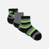 3-Pack Camo/Striped Ankle Socks
