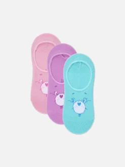 3-Pack Care Bears Invisible Socks