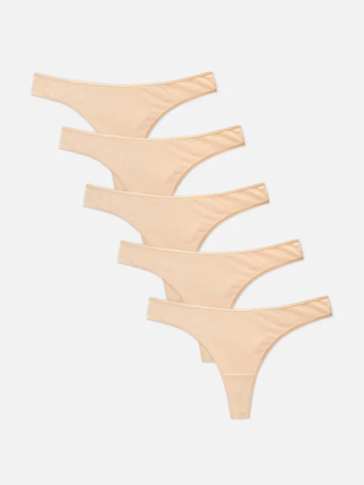 5-Pack Classic Thongs