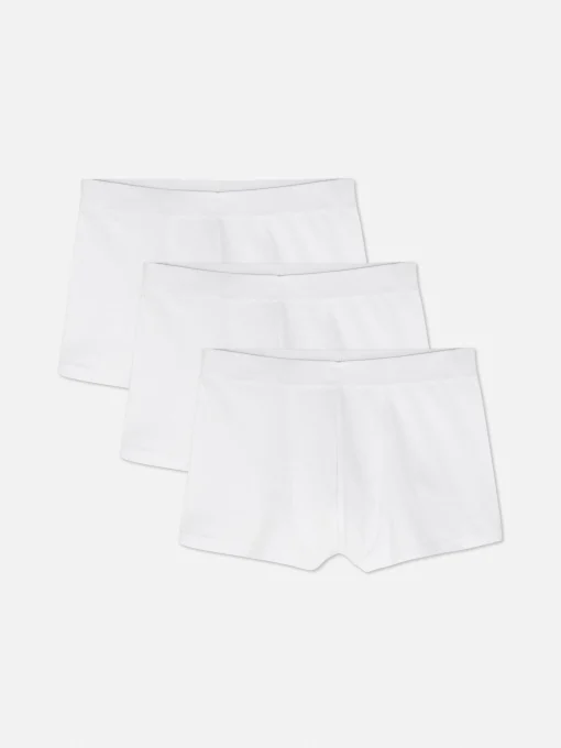 3-Pack Cotton Blend Boxer Briefs