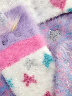 2-Pack Cozy Unicorn Socks