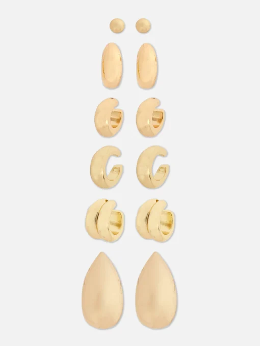 6-Pack Cuff Earrings