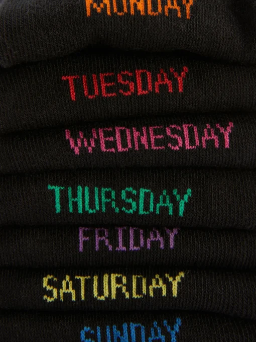 7-Pack Day Of The Week Socks