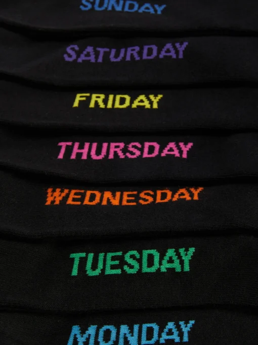 7-Pack Day Of The Week Socks