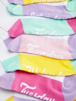 7-Pack Days Of The Week Ankle Socks