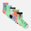 5-Pack Dinosaur Ankle Socks