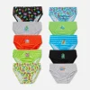 10-Pack Dinosaur Days Of The Week Briefs