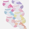 7-Pack Disney Characters Sneaker Socks