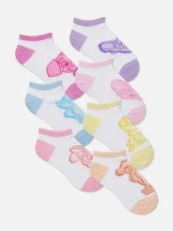 7-Pack Disney Characters Sneaker Socks