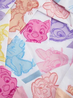 7-Pack Disney Characters Sneaker Socks