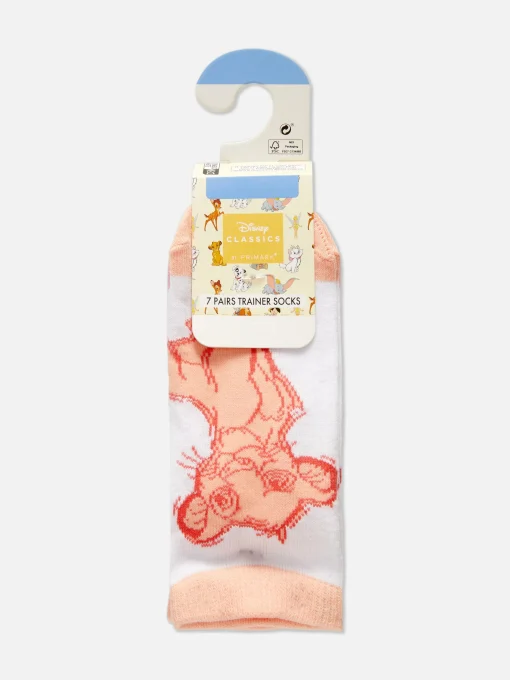 7-Pack Disney Characters Sneaker Socks