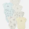 7-Pack Disney’s Dumbo Short Sleeve Bodysuits