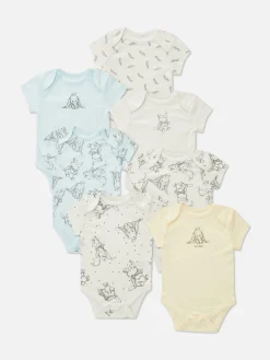 7-Pack Disney’s Dumbo Short Sleeve Bodysuits