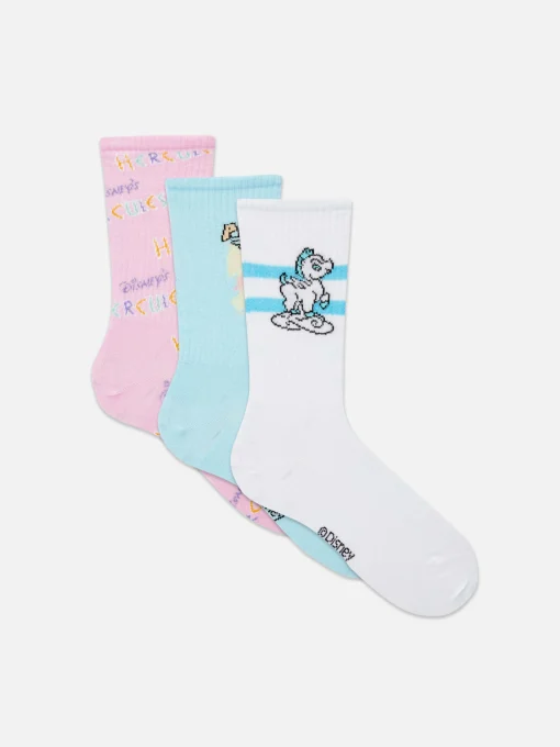 3-Pack Disney’s Hercules Crew Socks