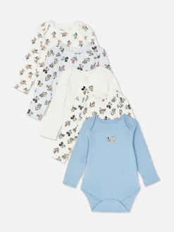 5-Pack Disney’s Mickey Mouse And Friends Bodysuits