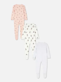 3-Pack Disney’s Minnie Mouse Printed Sleepers