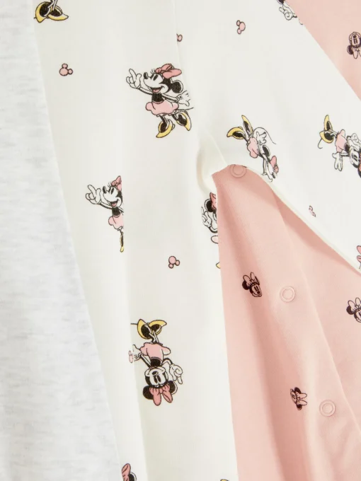 3-Pack Disney’s Minnie Mouse Printed Sleepers