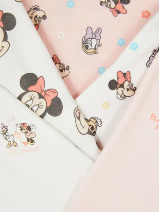 5-Pack Disney’s Minnie Mouse/Daisy Duck Bodysuits