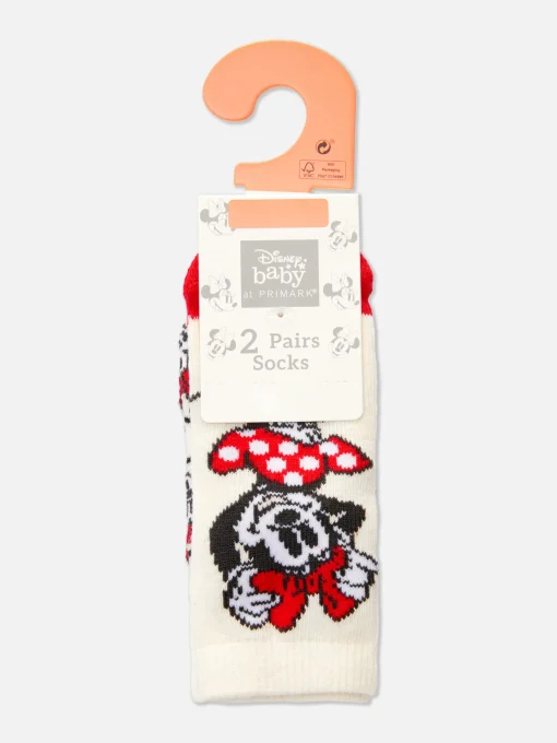2-Pack Disney’s Minnie Mouse Baby Socks