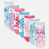 7-Pack Disney’s Stitch And Angel Sneaker Socks