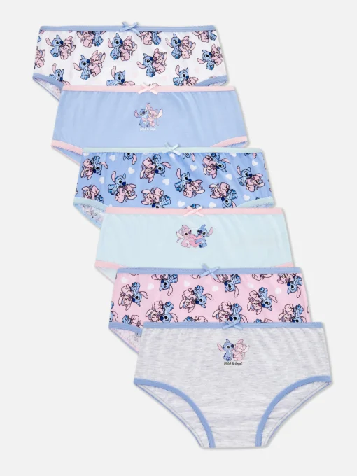 6-Pack Disney’s Stitch And Angel Briefs