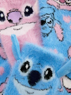 2-Pack Disney’s Stitch And Angel Cozy Socks