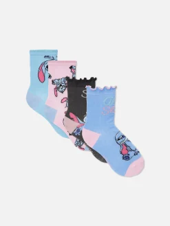 4-Pack Disney’s Stitch Ankle Socks