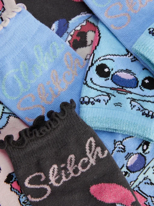 4-Pack Disney’s Stitch Ankle Socks