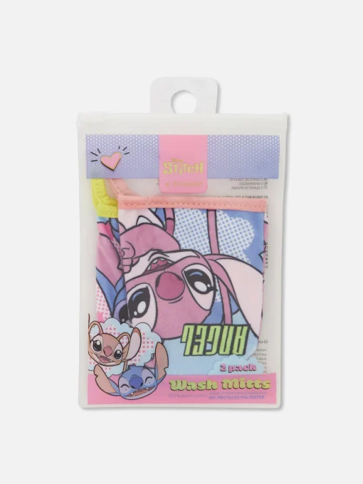 2-Pack Disney’s Stitch Bath Mitts