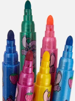 6-Pack Disney’s Stitch Glitter Marker Pens