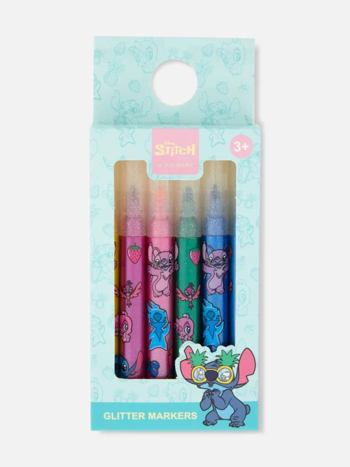 6-Pack Disney’s Stitch Glitter Marker Pens