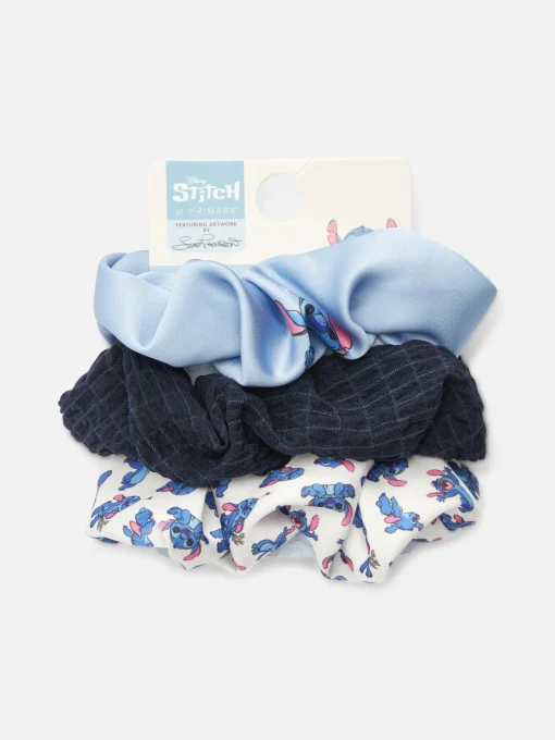 3-Pack Disney’s Stitch Hair Scrunchies