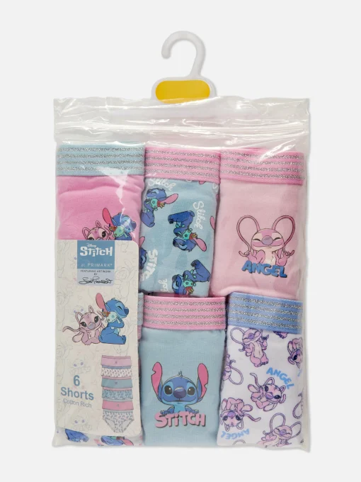 6-Pack Disney’s Stitch Hipster Briefs