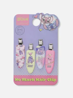 4-Pack Disney’s Stitch No Dent Hair Clips