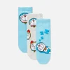 3-Pack Doraemon Sneaker Socks