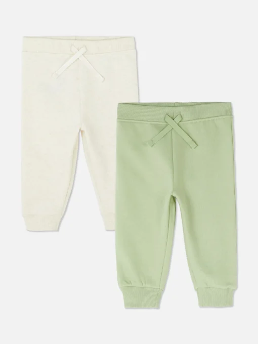 2-Pack Drawstring Cuffed Joggers